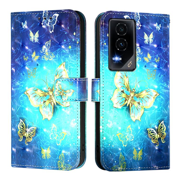 For Honor GT 3D Painting Horizontal Flip Leather Phone Case