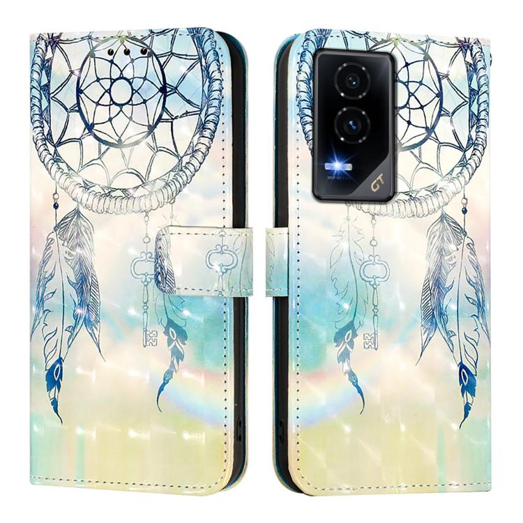 For Honor GT 3D Painting Horizontal Flip Leather Phone Case