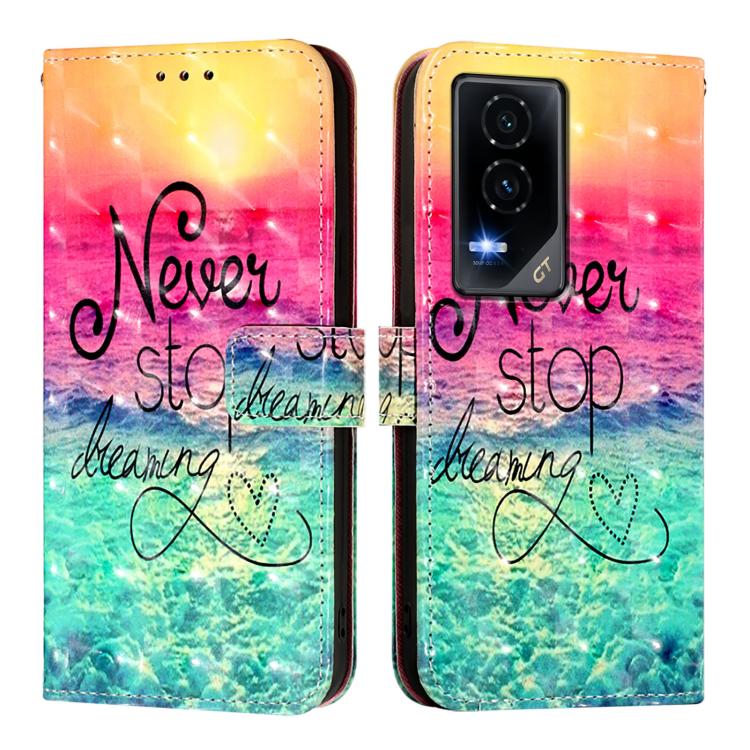 For Honor GT 3D Painting Horizontal Flip Leather Phone Case
