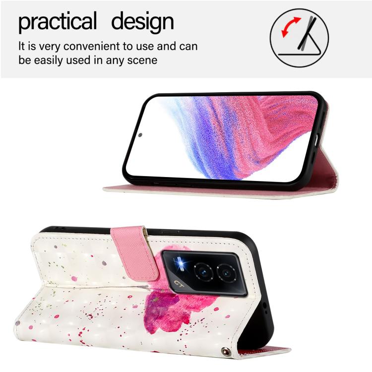 For Honor GT 3D Painting Horizontal Flip Leather Phone Case