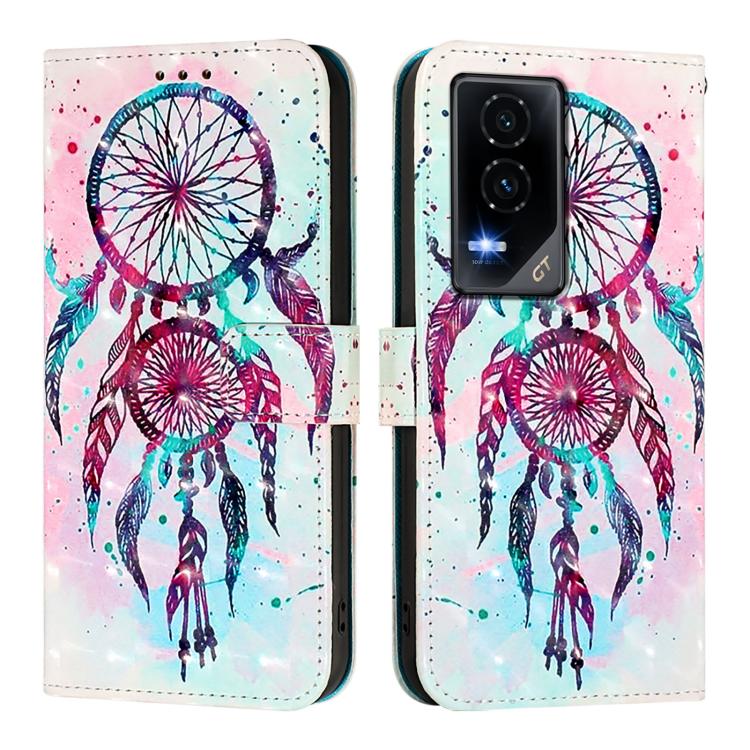 For Honor GT 3D Painting Horizontal Flip Leather Phone Case