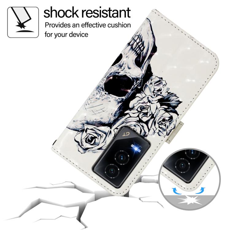 For Honor GT 3D Painting Horizontal Flip Leather Phone Case