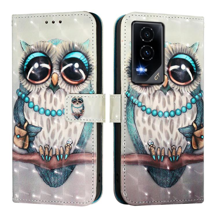 For Honor GT 3D Painting Horizontal Flip Leather Phone Case