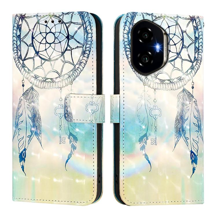 For Honor 300 3D Painting Horizontal Flip Leather Phone Case