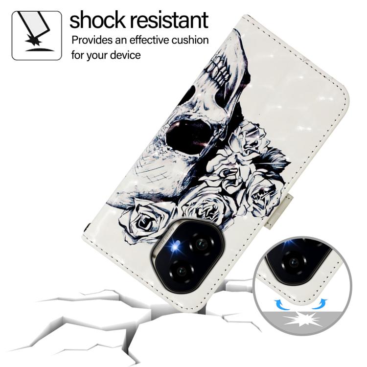 For Honor 300 3D Painting Horizontal Flip Leather Phone Case