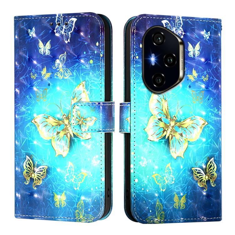 For Honor 300 Pro / 300 Ultra 3D Painting Horizontal Flip Leather Phone Case
