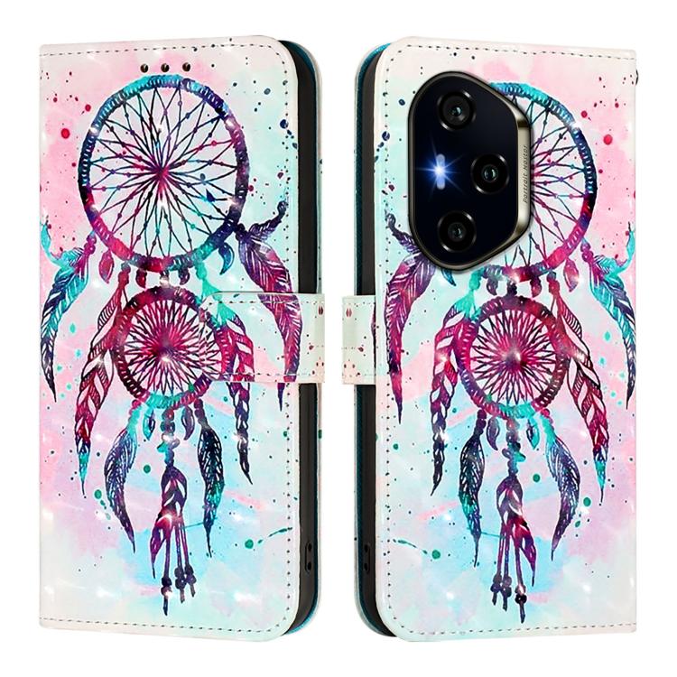 For Honor 300 Pro / 300 Ultra 3D Painting Horizontal Flip Leather Phone Case