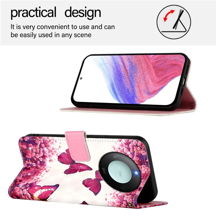 For Honor X9C Smart 5G 3D Painting Horizontal Flip Leather Phone Case