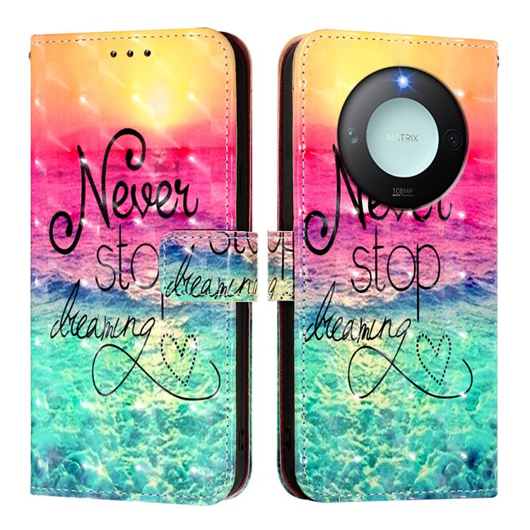 For Honor X9C Smart 5G 3D Painting Horizontal Flip Leather Phone Case