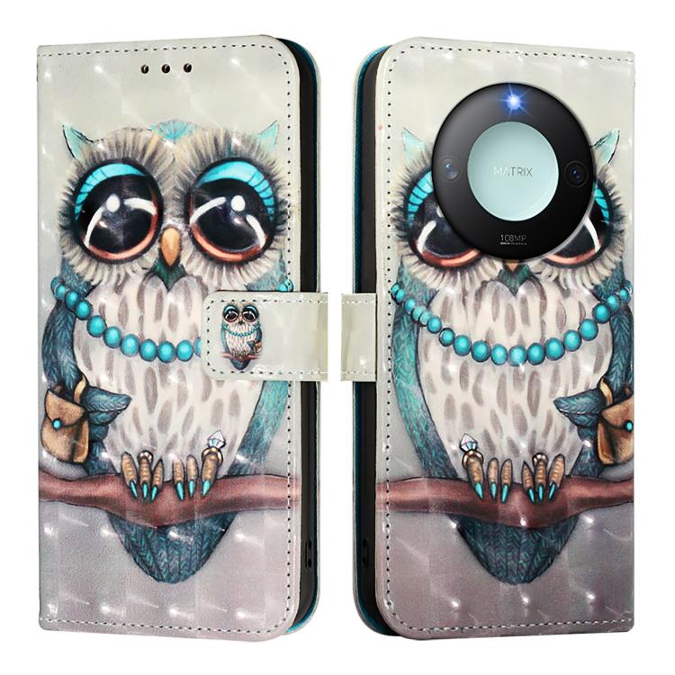 For Honor X9C Smart 5G 3D Painting Horizontal Flip Leather Phone Case