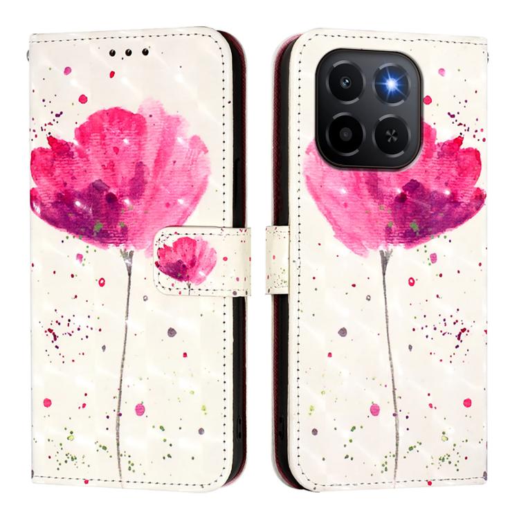 For Honor X6c 4G 3D Painting Horizontal Flip Leather Phone Case