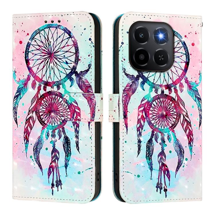 For Honor X6c 4G 3D Painting Horizontal Flip Leather Phone Case