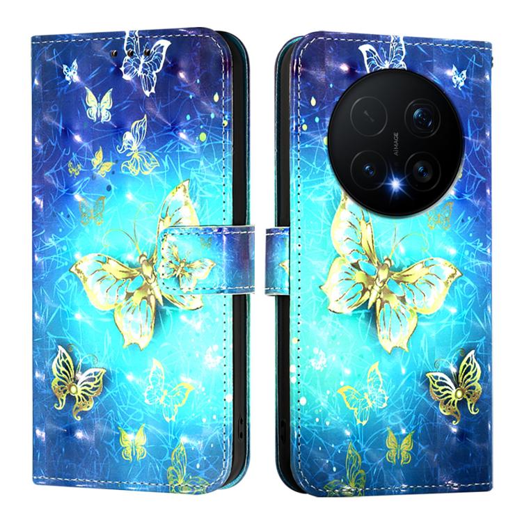For Honor Magic8 Pro 3D Painting Horizontal Flip Leather Phone Case