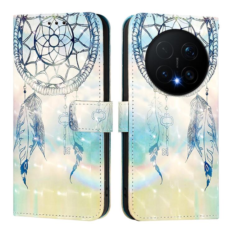 For Honor Magic8 Pro 3D Painting Horizontal Flip Leather Phone Case