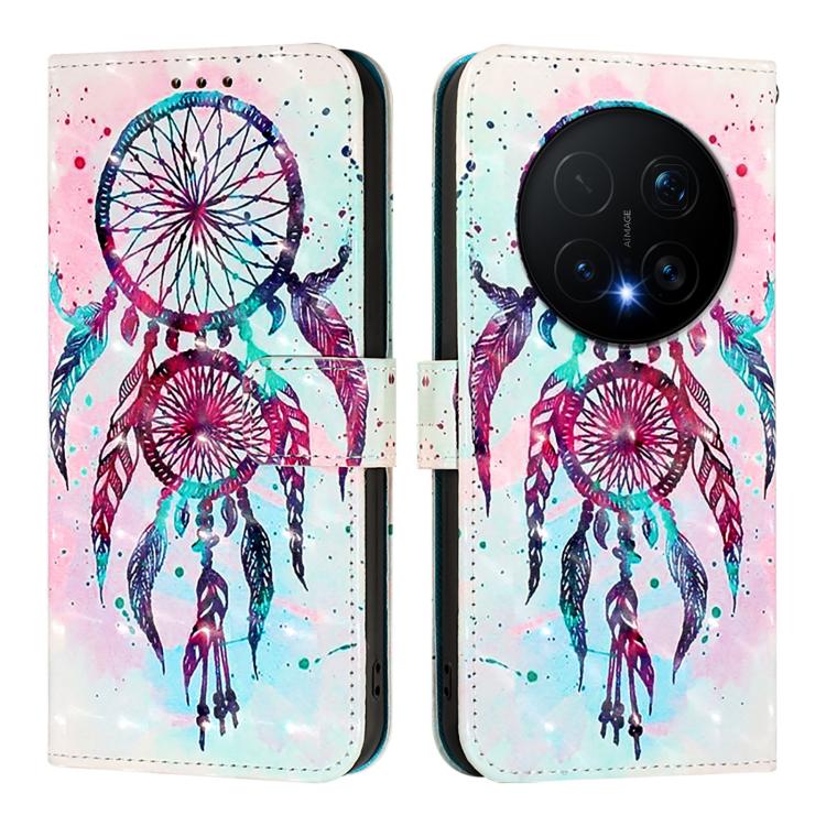 For Honor Magic8 Pro 3D Painting Horizontal Flip Leather Phone Case