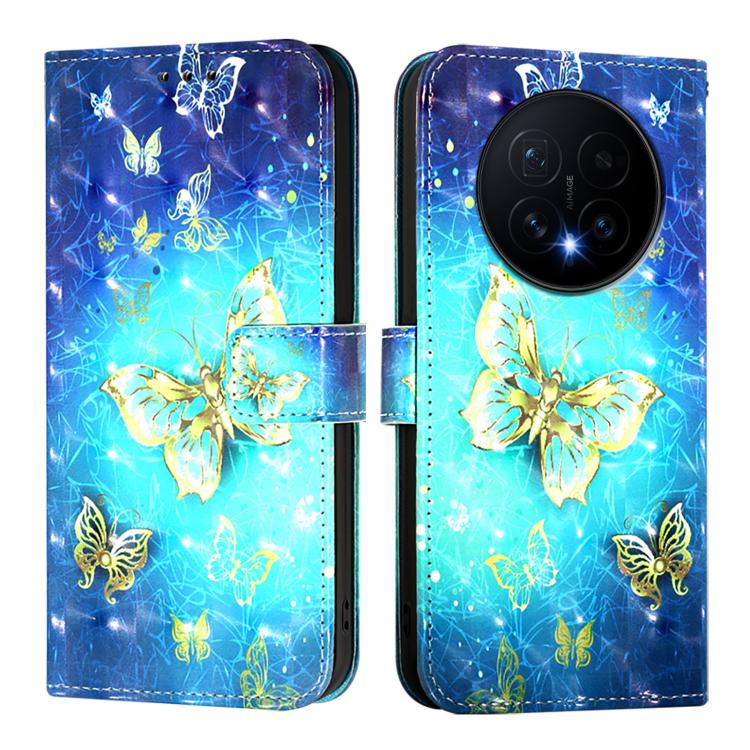 For Honor Magic8 3D Painting Horizontal Flip Leather Phone Case
