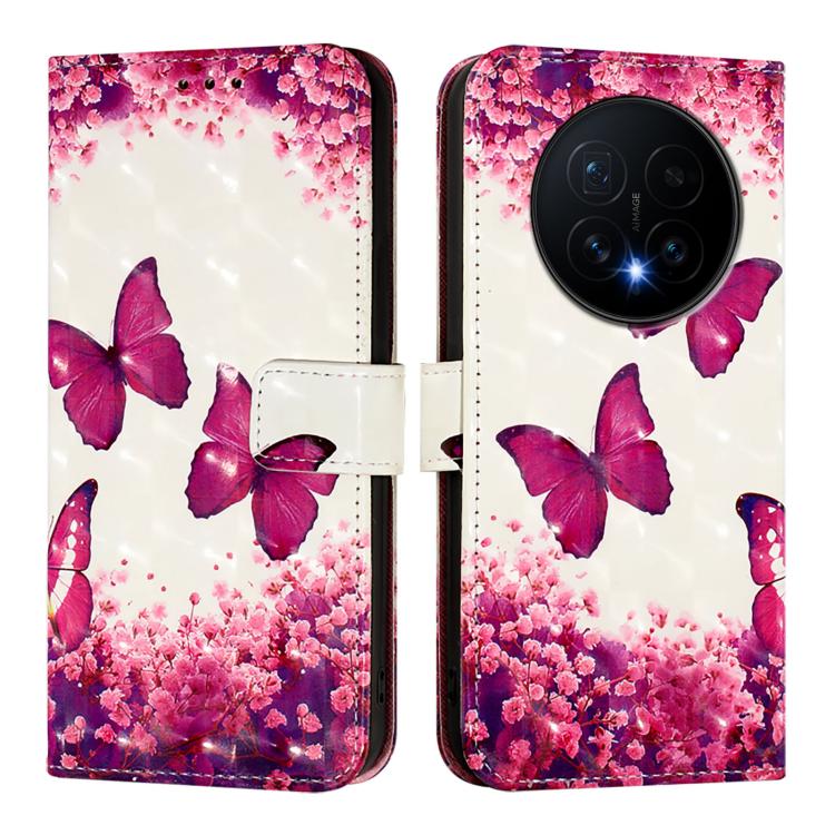 For Honor Magic8 3D Painting Horizontal Flip Leather Phone Case