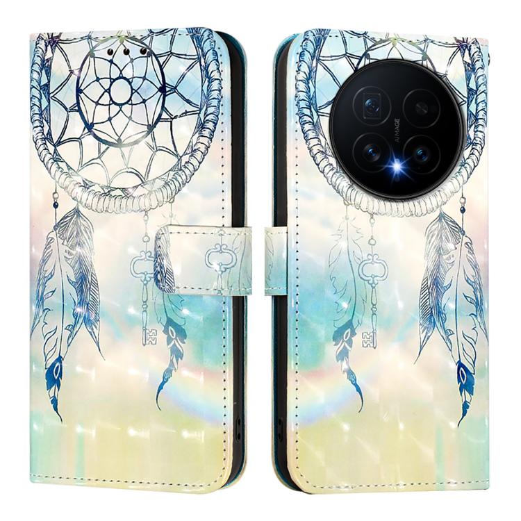 For Honor Magic8 3D Painting Horizontal Flip Leather Phone Case