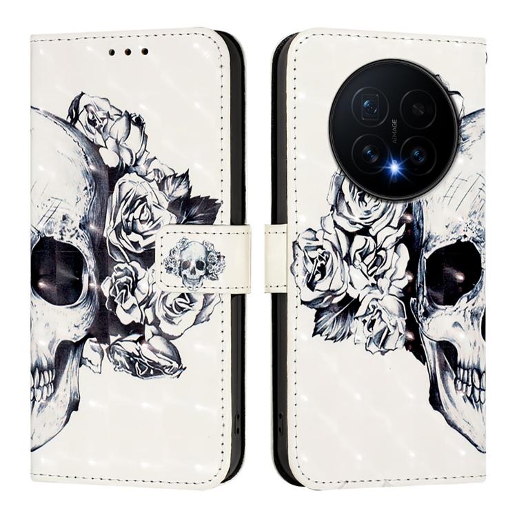 For Honor Magic8 3D Painting Horizontal Flip Leather Phone Case