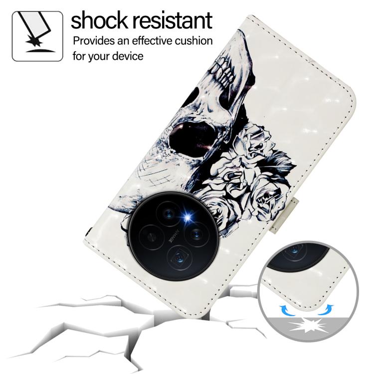 For Honor Magic8 3D Painting Horizontal Flip Leather Phone Case