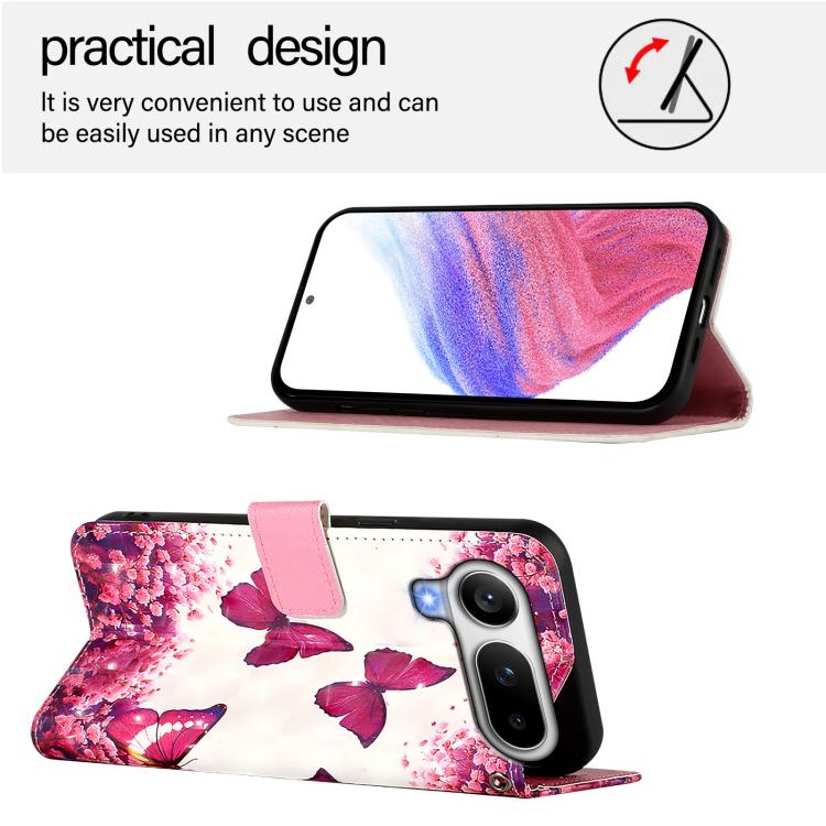 For Honor Magic8 Pro Air 5G 3D Painting Horizontal Flip Leather Phone Case