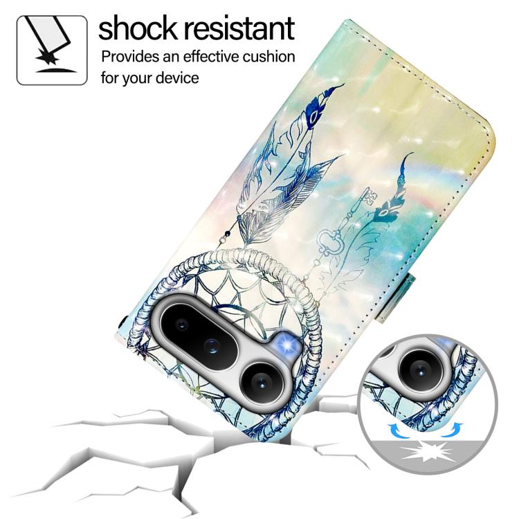 For Honor Magic8 Pro Air 5G 3D Painting Horizontal Flip Leather Phone Case
