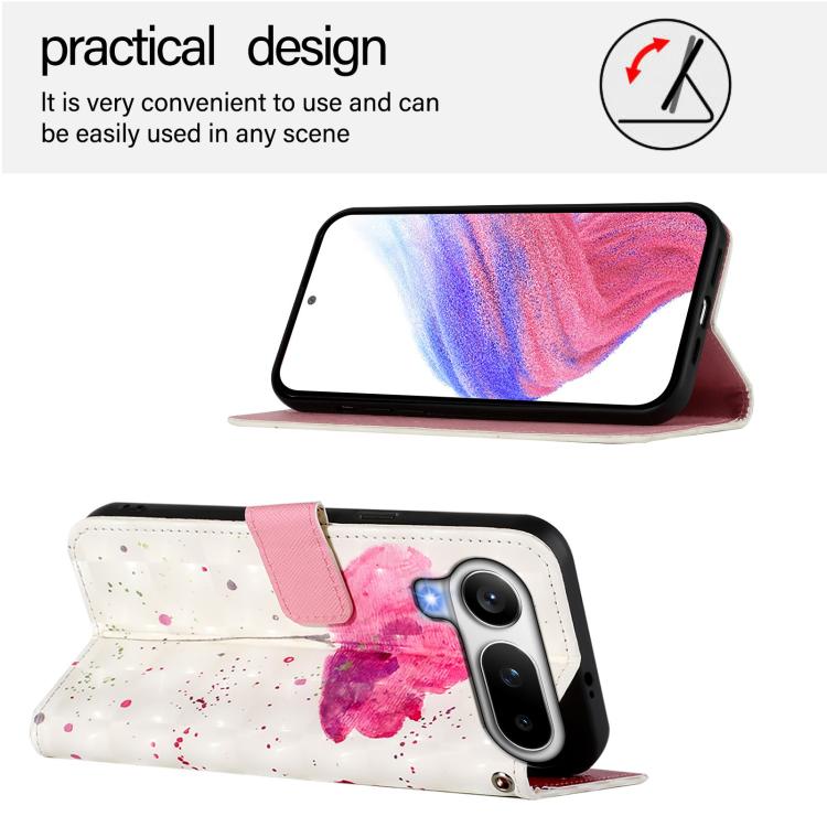 For Honor Magic8 Pro Air 5G 3D Painting Horizontal Flip Leather Phone Case