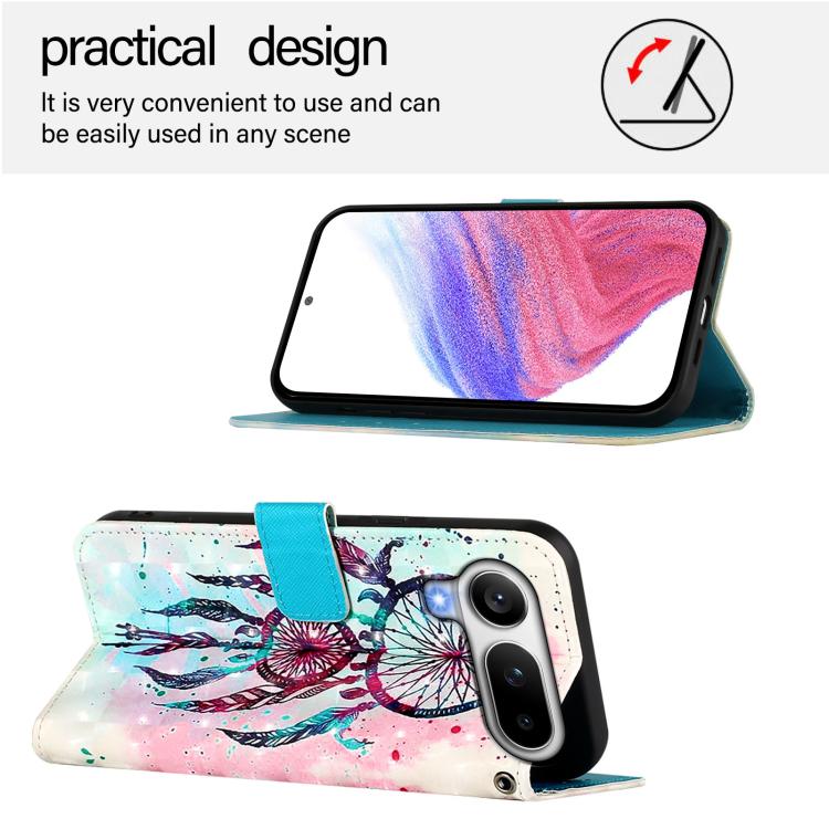 For Honor Magic8 Pro Air 5G 3D Painting Horizontal Flip Leather Phone Case