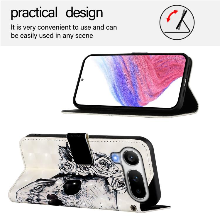 For Honor Magic8 Pro Air 5G 3D Painting Horizontal Flip Leather Phone Case
