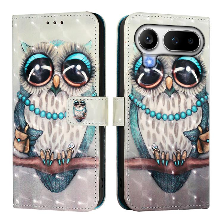 For Honor Magic8 Pro Air 5G 3D Painting Horizontal Flip Leather Phone Case