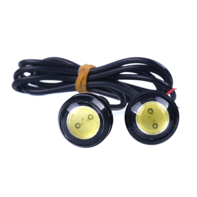 10pcs 23mm 1.5W DC12V Motorcycle Eagle Eye Light Double Lens Strobe Light
