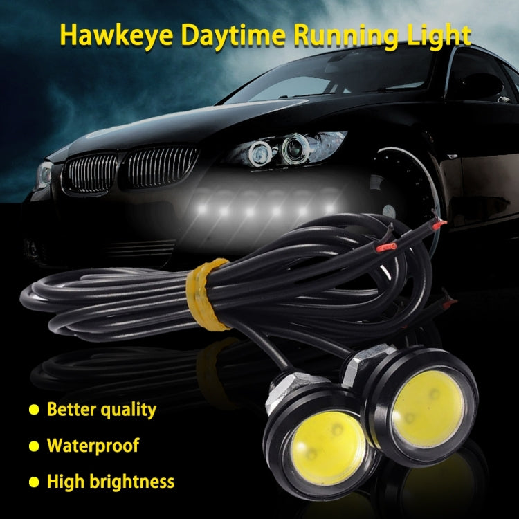 10pcs 23mm 1.5W DC12V Motorcycle Eagle Eye Light Double Lens Strobe Light