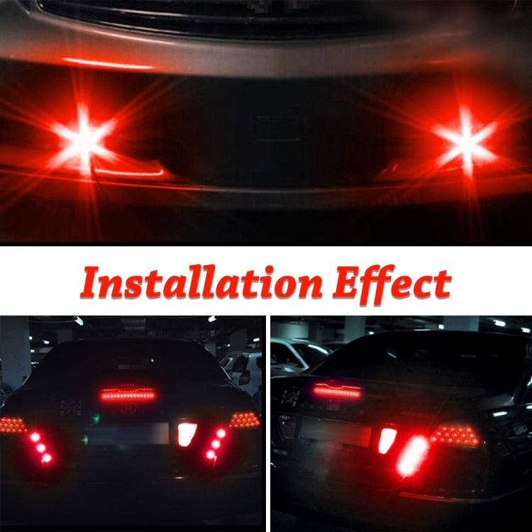 10pcs 23mm 1.5W DC12V Motorcycle Eagle Eye Light Double Lens Strobe Light