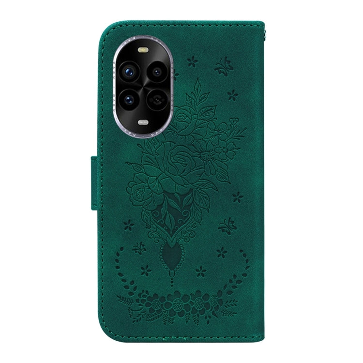 For Huawei nova 13 Pro Butterfly Rose Embossed Leather Phone Case