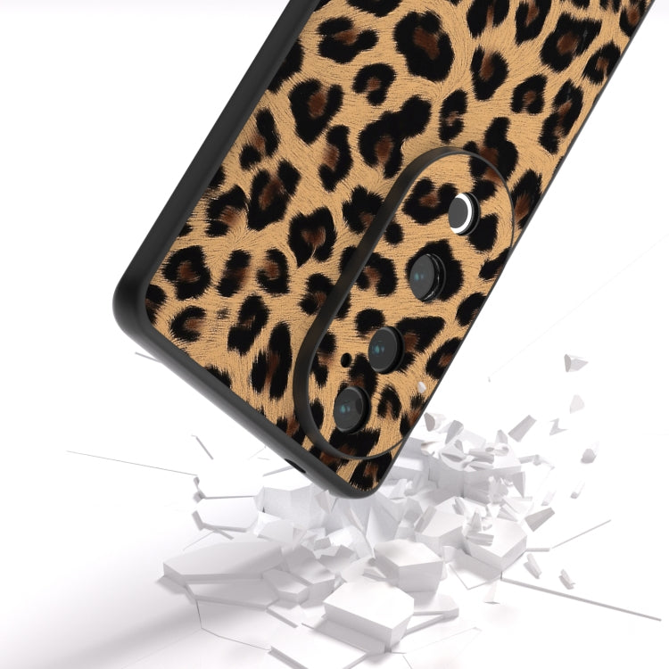 For vivo S19 Pro Black Frame Leopard Phone Case