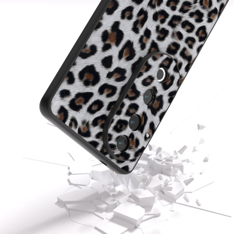 For vivo S19 Pro Black Frame Leopard Phone Case
