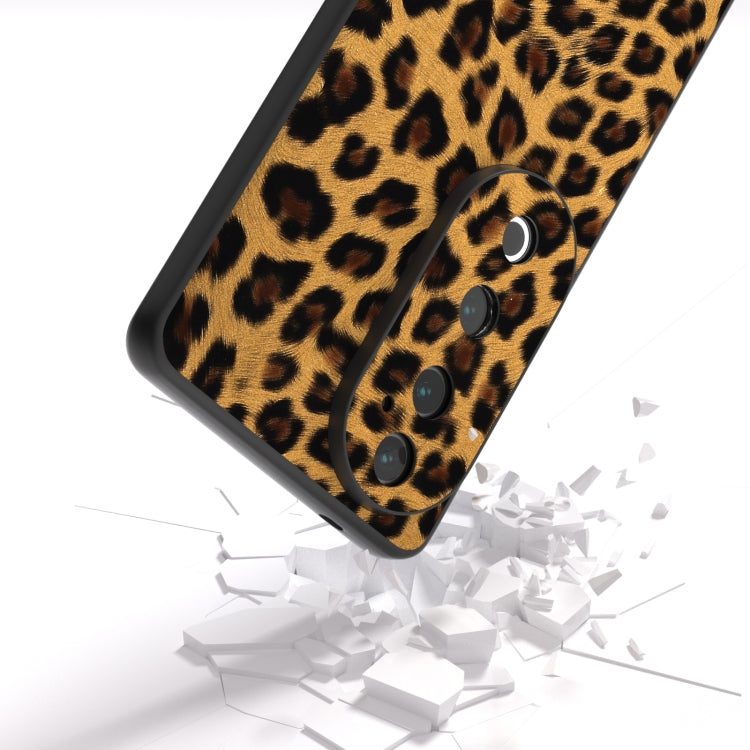 For vivo S19 Pro Black Frame Leopard Phone Case