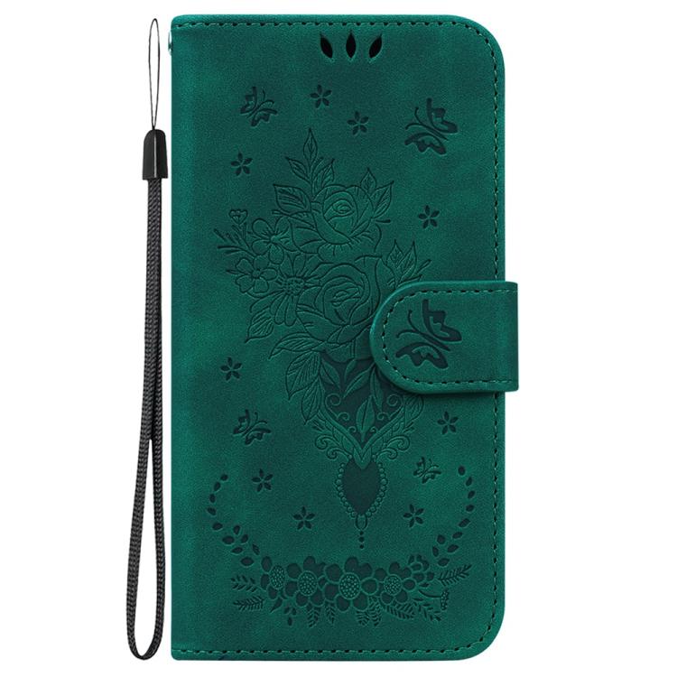 For Xiaomi 15 Ultra Butterfly Rose Embossed Leather Phone Case