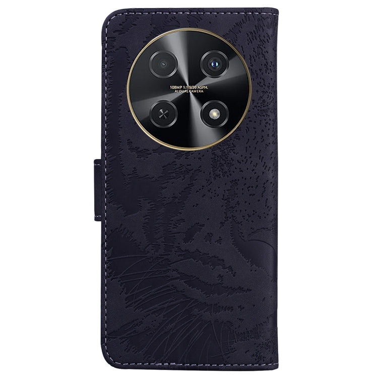For Huawei nova 12i Tiger Embossing Pattern Flip Leather Phone Case