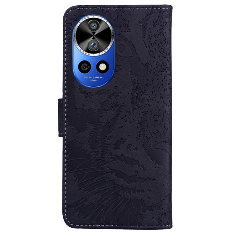 For Huawei nova 12 Pro / nova 12 Ultra Tiger Embossing Pattern Flip Leather Phone Case