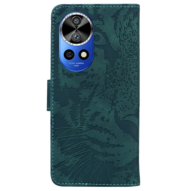 For Huawei nova 12 Pro / nova 12 Ultra Tiger Embossing Pattern Flip Leather Phone Case