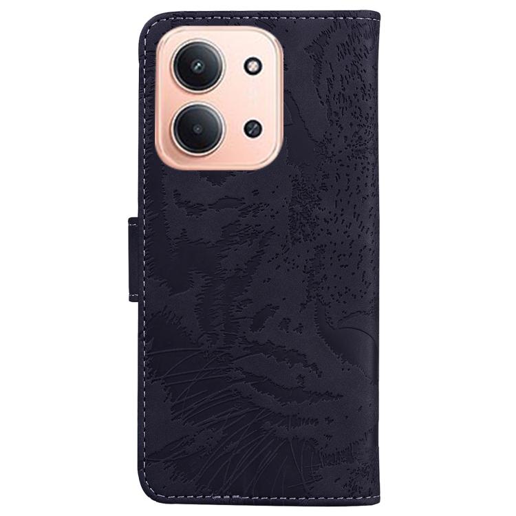 For Redmi 15C 5G / 4G EU 173mm / Poco C85 5G Tiger Embossing Pattern Flip Leather Phone Case