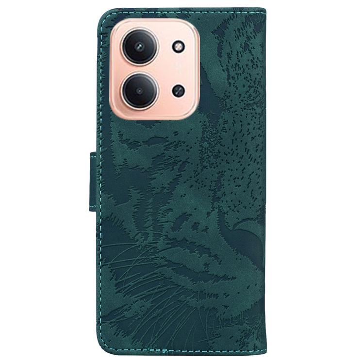 For Redmi 15C 5G / 4G EU 173mm / Poco C85 5G Tiger Embossing Pattern Flip Leather Phone Case