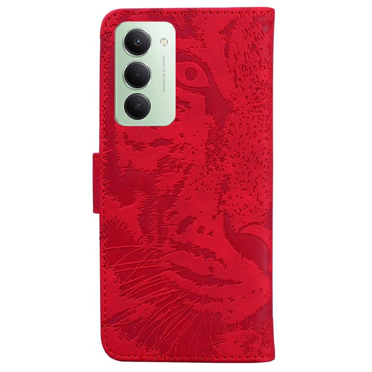 For Redmi 15 5G / 4G EU 171mm Tiger Embossing Pattern Flip Leather Phone Case