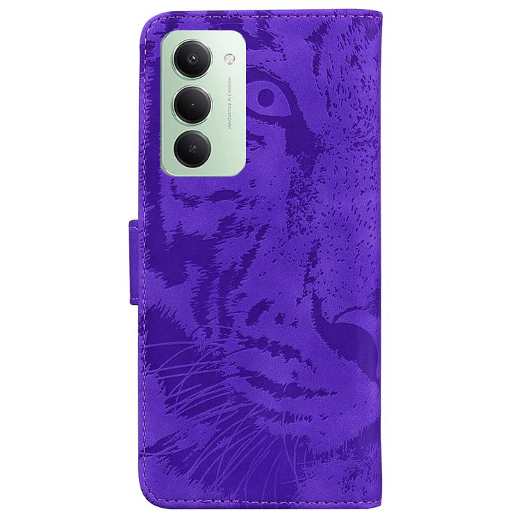 For Redmi 15 5G / 4G EU 171mm Tiger Embossing Pattern Flip Leather Phone Case