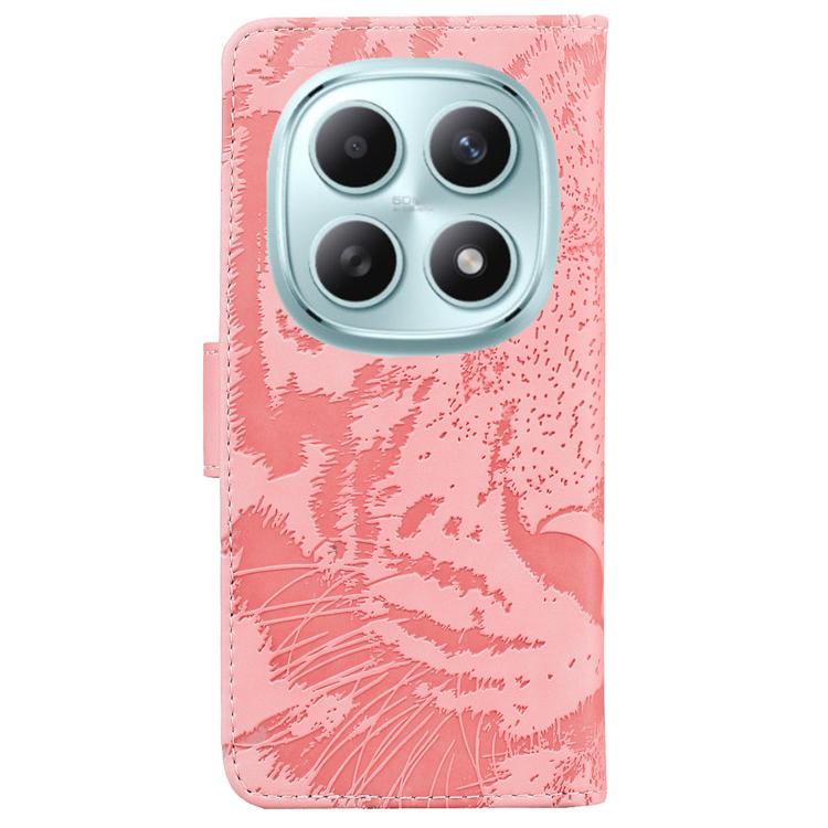 For Redmi Note 15 4G / 5G Global 164mm / Poco M8 5G Tiger Embossing Pattern Flip Leather Phone Case