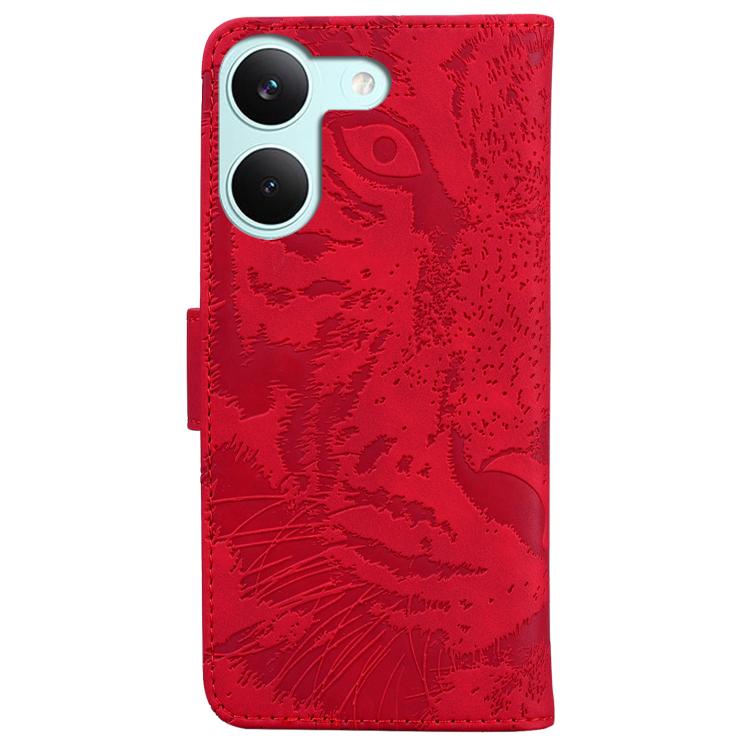 For Redmi Turbo 5 5G / Poco X8 Pro 5G Tiger Embossing Pattern Flip Leather Phone Case