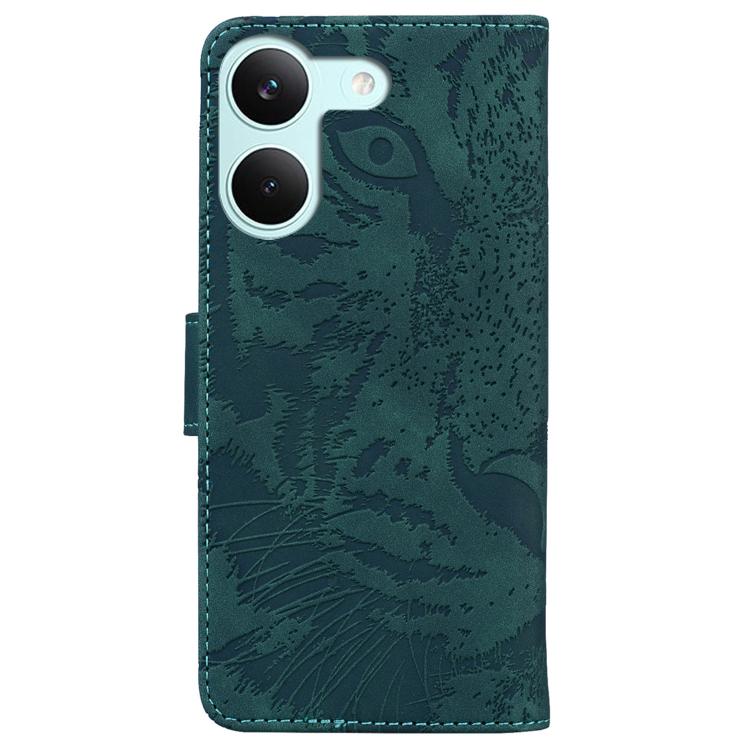 For Redmi Turbo 5 5G / Poco X8 Pro 5G Tiger Embossing Pattern Flip Leather Phone Case
