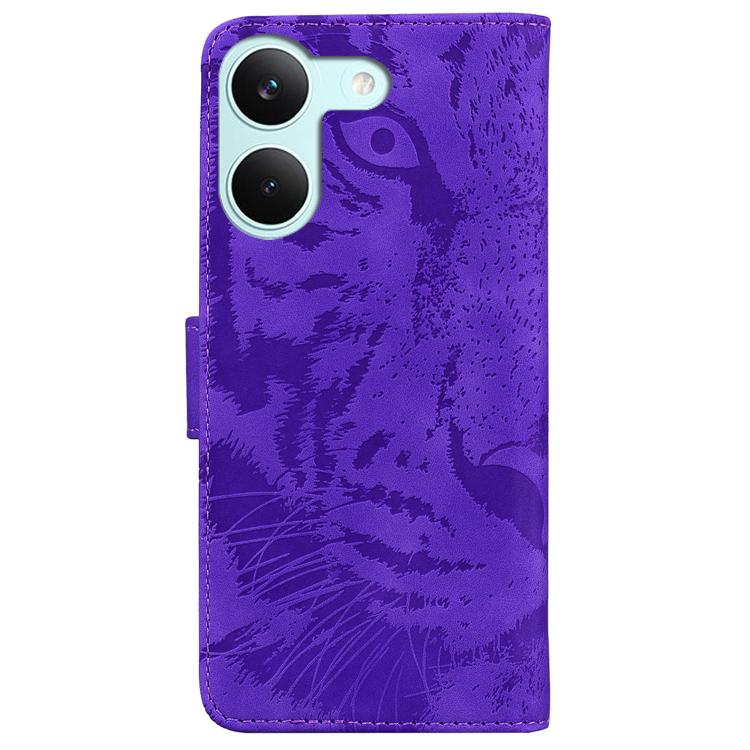 For Redmi Turbo 5 5G / Poco X8 Pro 5G Tiger Embossing Pattern Flip Leather Phone Case