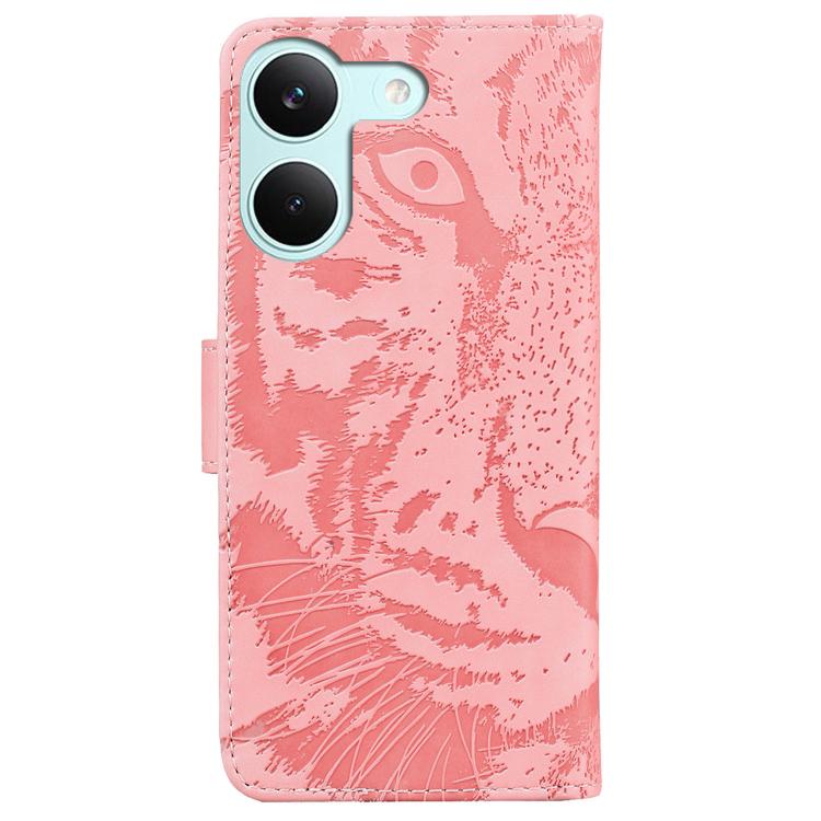 For Redmi Turbo 5 5G / Poco X8 Pro 5G Tiger Embossing Pattern Flip Leather Phone Case
